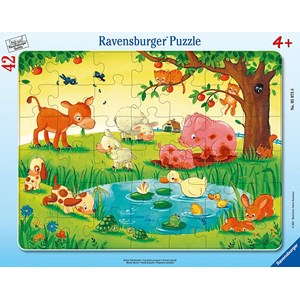 Ravensburger (05075) - "Small animals" - 48 pezzi