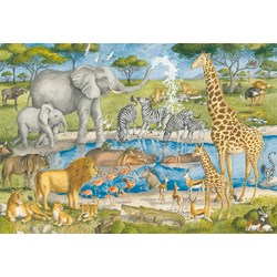 Ravensburger (05542) - "Watering Hole Delight" - 24 pezzi