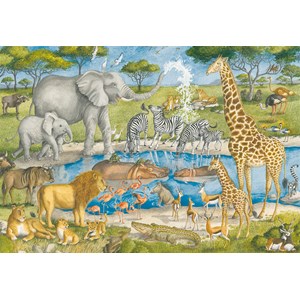 Ravensburger (05542) - "Watering Hole Delight" - 24 pezzi