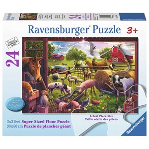 Ravensburger (05558) - "Animals of Bells Farm" - 24 pezzi