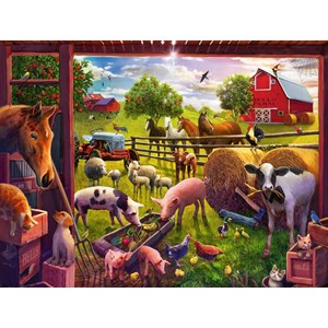 Ravensburger (05558) - "Animals of Bells Farm" - 24 pezzi