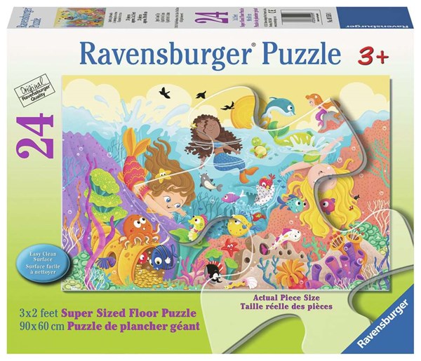 Ravensburger (05559) - "Splashing Mermaids" - 24 pezzi