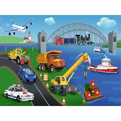 Ravensburger (05561) - "A Day On The Job" - 24 pezzi