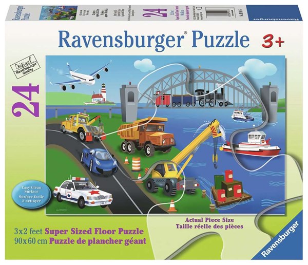 Ravensburger (05561) - "A Day On The Job" - 24 pezzi