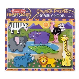 Melissa and Doug (3722) - "Safari" - 8 pezzi