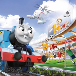 Ravensburger (08037) - "Thomas Watches Soccer" - 49 pezzi
