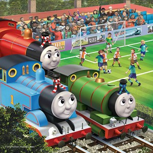 Ravensburger (08037) - "Thomas Watches Soccer" - 49 pezzi