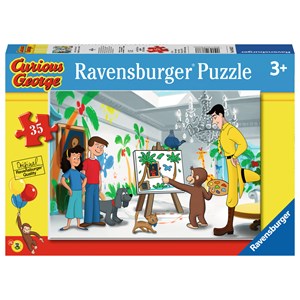 Ravensburger (08633) - "Look Curious George!" - 35 pezzi