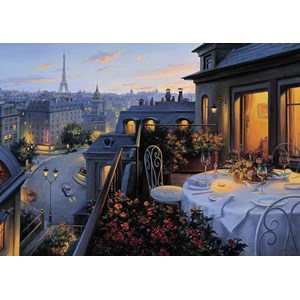 Ravensburger (19410) - "Paris Balcony" - 1000 pezzi