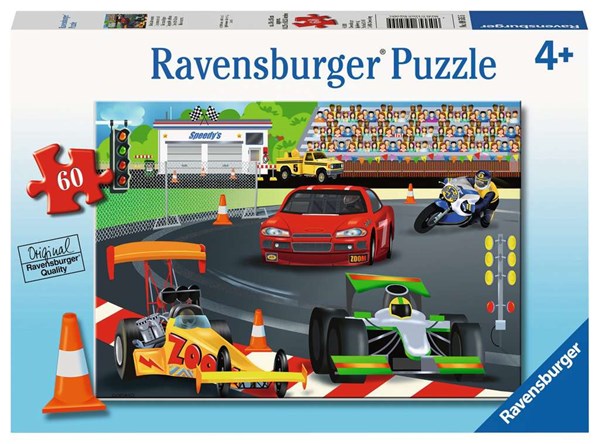Ravensburger (09515) - "Day at The Races" - 60 pezzi