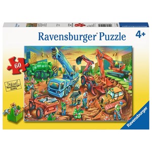 Ravensburger (09517) - "Construction Crew" - 60 pezzi