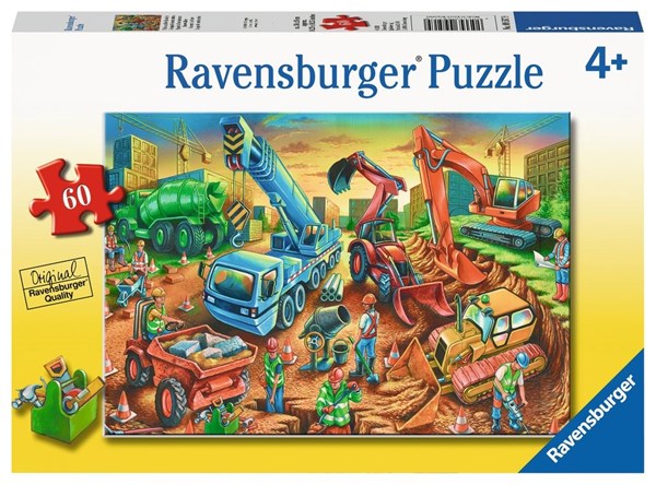 Ravensburger (09517) - "Construction Crew" - 60 pezzi