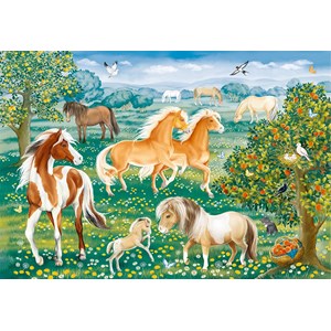 Ravensburger (09639) - "Mustang Meadow" - 60 pezzi