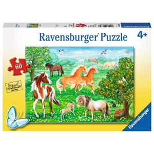 Ravensburger (09639) - "Mustang Meadow" - 60 pezzi