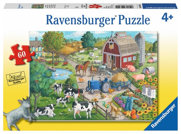 Ravensburger (09640) - "Home on The Range" - 60 pezzi