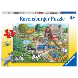 Ravensburger (09640) - "Home on The Range" - 60 pezzi