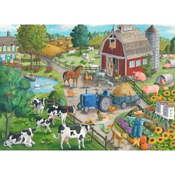 Ravensburger (09640) - "Home on The Range" - 60 pezzi