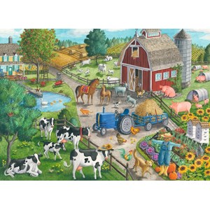 Ravensburger (09640) - "Home on The Range" - 60 pezzi