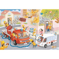 Ravensburger (09641) - "Firefighter Rescue!" - 60 pezzi