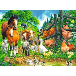 Ravensburger (10689) - "Animal Get Together" - 100 pezzi
