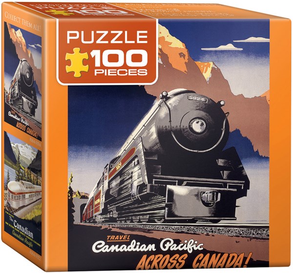 Eurographics (8104-0324) - "Travel CP Across Canada" - 100 pezzi
