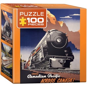 Eurographics (8104-0324) - "Travel CP Across Canada" - 100 pezzi