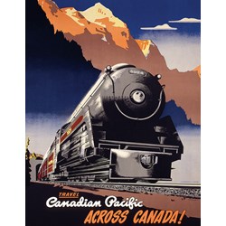 Eurographics (8104-0324) - "Travel CP Across Canada" - 100 pezzi