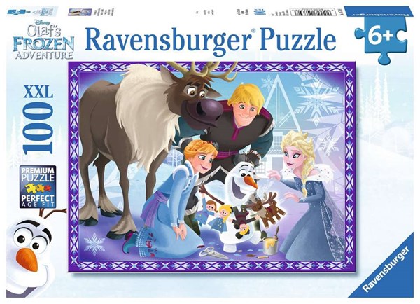 Ravensburger (10730) - "Disney Frozen, Olaf's Adventures" - 100 pezzi