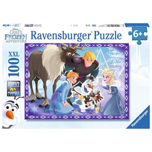 Ravensburger (10730) - "Disney Frozen, Olaf's Adventures" - 100 pezzi