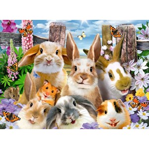 Ravensburger (10949) - "Rabbit Selfie" - 100 pezzi