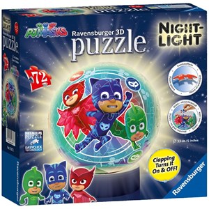 Ravensburger (11837) - "PJ Masks" - 72 pezzi