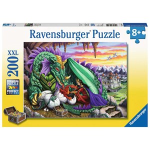 Ravensburger (12655) - "Queen of Dragons" - 200 pezzi