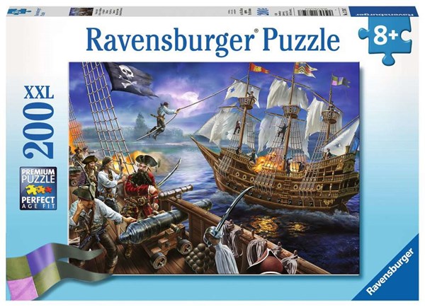 Ravensburger (12759) - "Blackbeard's Battle" - 200 pezzi