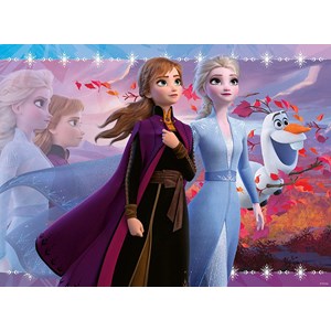 Ravensburger (12868) - "Disney Frozen 2, Strong Sisters" - 100 pezzi
