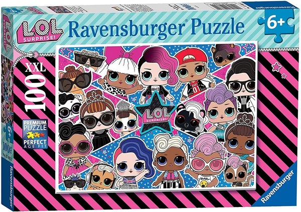 Ravensburger (12882) - "LOL Surprise" - 100 pezzi