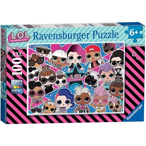 Ravensburger (12882) - "LOL Surprise" - 100 pezzi