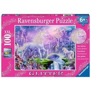 Ravensburger (12907) - "Unicorn Kingdom" - 100 pezzi