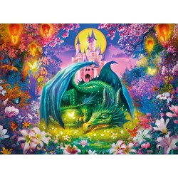 Ravensburger (13258) - "Forest Dragon" - 300 pezzi