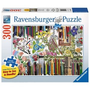 Ravensburger (13592) - "Color with Me" - 300 pezzi