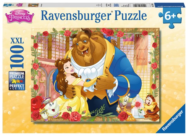 Ravensburger (13704) - "Belle & Beast" - 100 pezzi