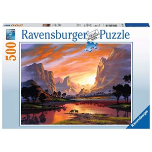 Ravensburger (14833) - "Tranquil Sunset" - 500 pezzi