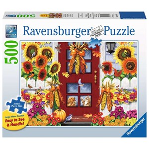 Ravensburger (14968) - "Autumn Birds" - 500 pezzi