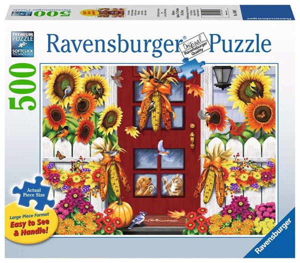 Ravensburger (14968) - "Autumn Birds" - 500 pezzi