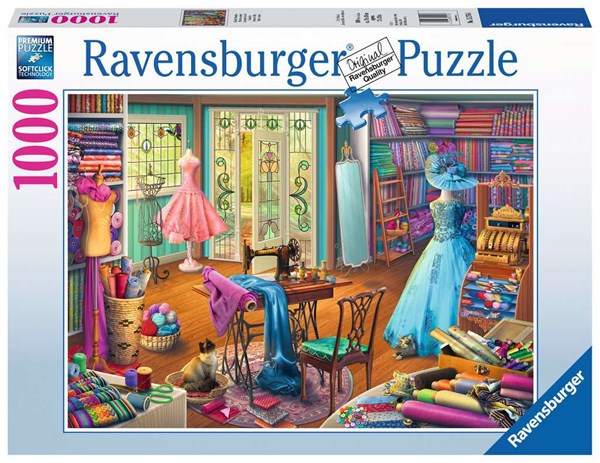 Ravensburger (15276) - "Seamstress Shop" - 1000 pezzi
