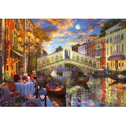 Ravensburger (15286) - "Sunset Over Rialto" - 1000 pezzi