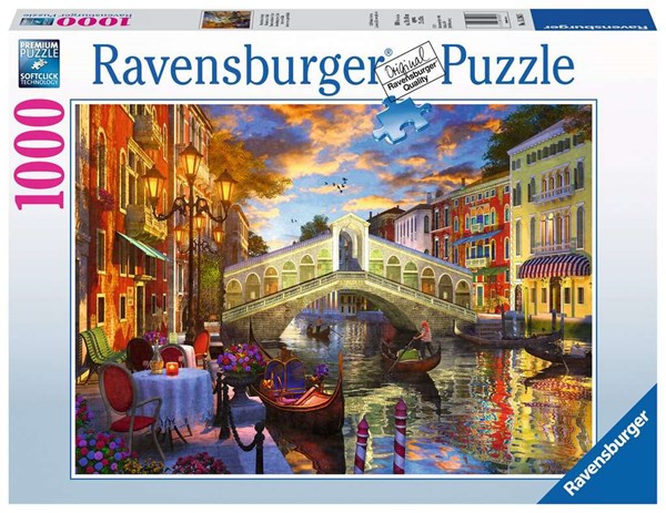 Ravensburger (15286) - "Sunset Over Rialto" - 1000 pezzi