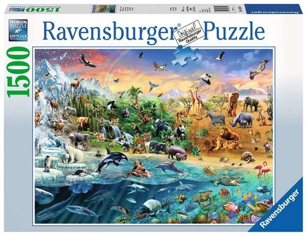 Ravensburger (16364) - "Our Wild World" - 1500 pezzi