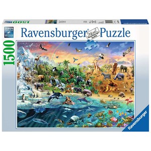 Ravensburger (16364) - "Our Wild World" - 1500 pezzi