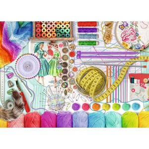 Ravensburger (16440) - "Needlework Station" - 500 pezzi