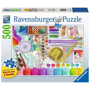 Ravensburger (16440) - "Needlework Station" - 500 pezzi